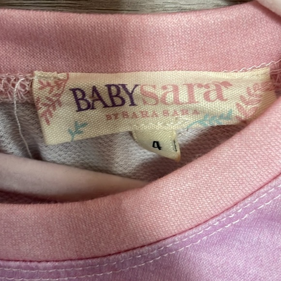 Baby Sara toddler girl size 4 heart dress, lined, with tulle. - Picture 5 of 6